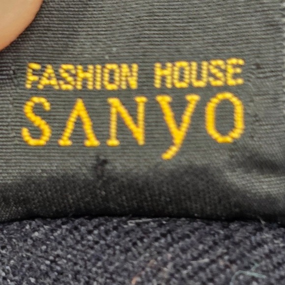 Classiques Entier Navy Wool Blazer Gold Crest Button Vintage Made in Japan XS - Picture 4 of 13